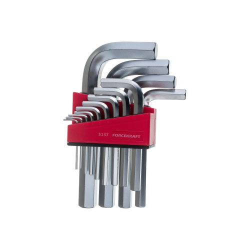 Набор ключей шестигранных FORCEKRAFT FK-5137 (29603) Г-образных 13пр., в блистере