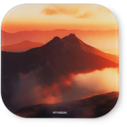 Весы напольные Hyundai H-BS03981 оранжевый