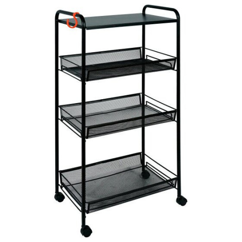 Этажерка ЗМИ Ладья 34КС Э357Ч черная