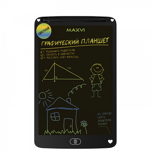 Графический планшет Maxvi MGT-02С black