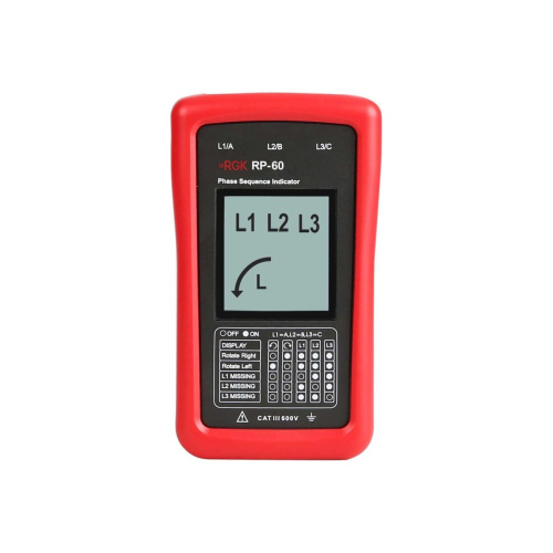 Индикатор чередования фаз RGK RP-60 (755214)