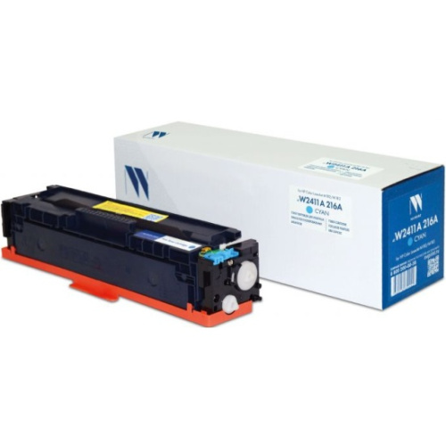 Картридж NV Print NV-W2411A-216AC NV-W2411A 216A Cyan для HP Color LaserJet M182/M183 850k до версии fw20220729