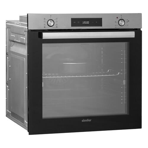 Электрический духовой шкаф Simfer B6EM69070 серебристый