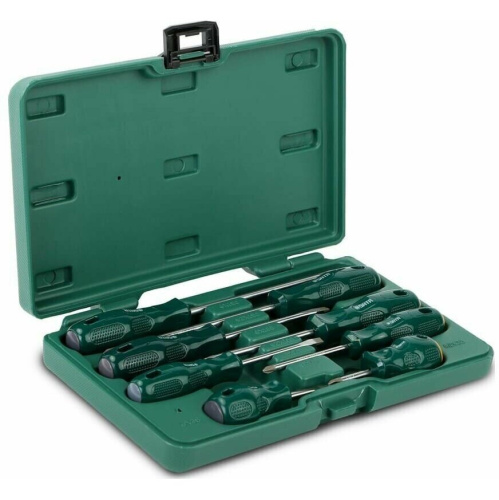 Набор отверток комбинированный крестовые и плоские Sata А 09306 8 предметов