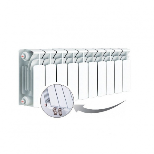 Биметаллический радиатор отопления  Rifar Base Ventil R 200 X10