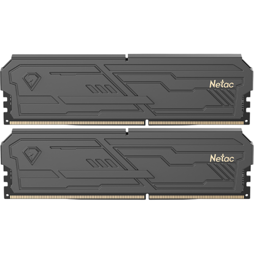 ОЗУ Netac Shadow III (NTSHD5P64DP-32K) Black DDR5-6400 (PC5-51200) 32GB (2x16GB) C32 32-39-39-102 1.4V XMP Dual DIMM