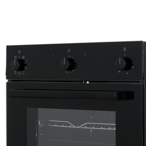 Электрический духовой шкаф Weissgauff EOV 206 SB Black Edition черный