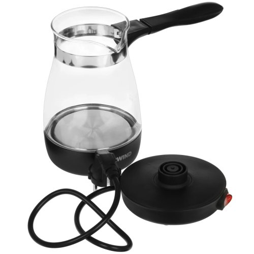 Кофеварка Starwind STS6053 черный/серебристый