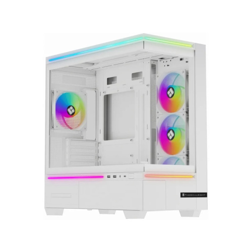 Корпус Thermalright M10 White Fan4-C (TRTLM10WF4C) / TG / 4x120mm ARGB PWM Fans / USB Type-C / mATX