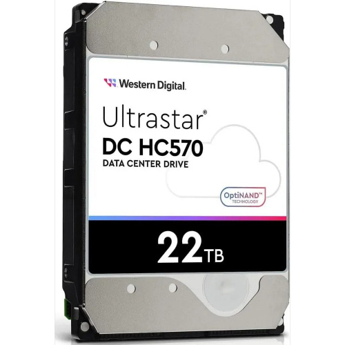 HDD WD Ultrastar DC HC570 WUH722222ALE6L4 SATA-III 22TB Server 512E (7200rpm) 512Mb 3.5"