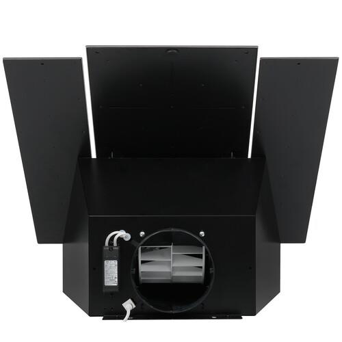 Вытяжка наклонная Gefest ВО 3603 Д2А черный/черный