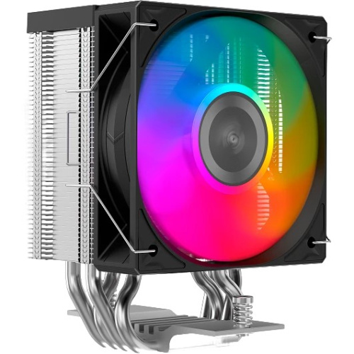 Кулер SAMA X40L (X40-XXWAYXOX-G) (200W, 4-pin PWM, 133.5mm, 4x6mm, ARGB, 1x100mm, 50.1CFM, 35.2dBA, 2600RPM, S 1851/1700/1200)