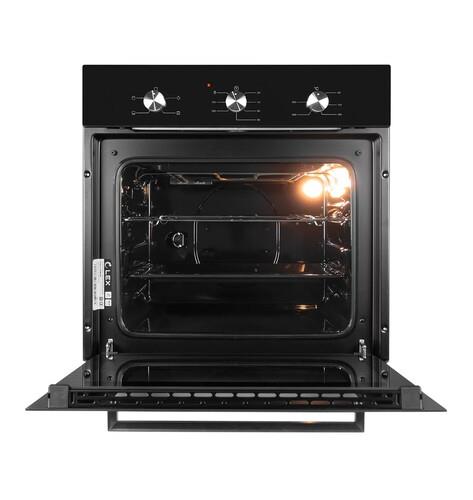 Электрический духовой шкаф LEX EDM 042 BL черный