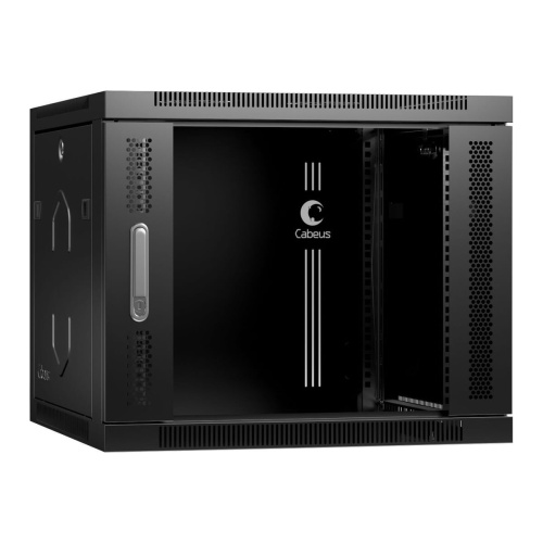 Шкаф коммутационный CABEUS SH-05F-9U60/60-BK