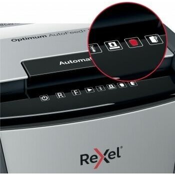 Шредер Rexel Optimum AutoFeed 750X 2020750XEU черный с автоподачей