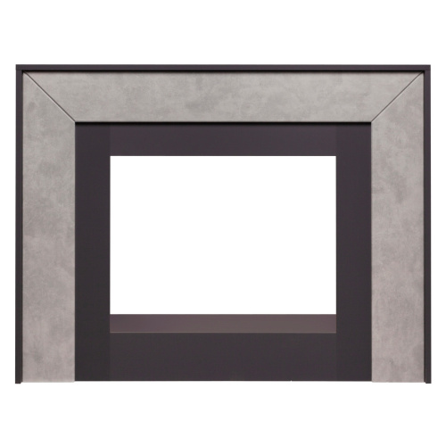 Портал каминный из МДФ RealFlame Jersey 25,5 серый Портал каминный из МДФ RealFlame Jersey 25,5 серый