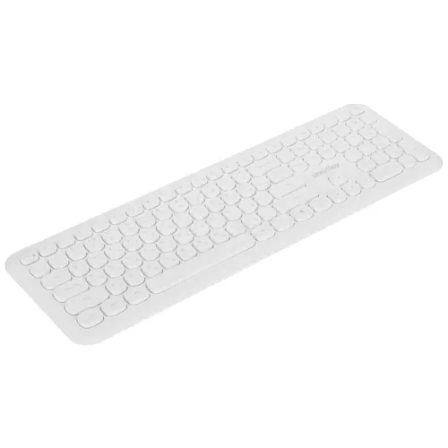 Комплект Smartbuy 666395 белый SBC-666395AG-W клавиатура + мышь мультимедийный