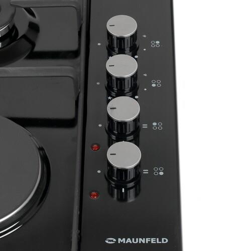 Комбинированная варочная поверхность MAUNFELD EEHE.64.5EB/KG