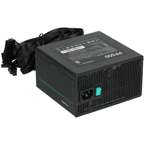 Блок питания Deepcool PF500 (R-PF500D-HA0B-EU) ATX 500W 80 Plus White (20+4pin) APFC 120mm fan 6xSATA RTL