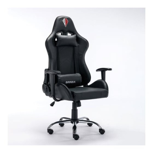 Кресло игровое Brabix GM-130 (532798) черный