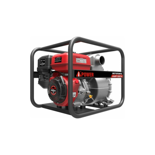 Мотопомпа A-ipower AWP100TX бензиновая для сильно загрязненной воды