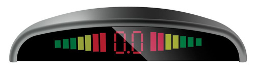 Парковочный радар Digma DCK-100S 4 датчика 22мм серебристый