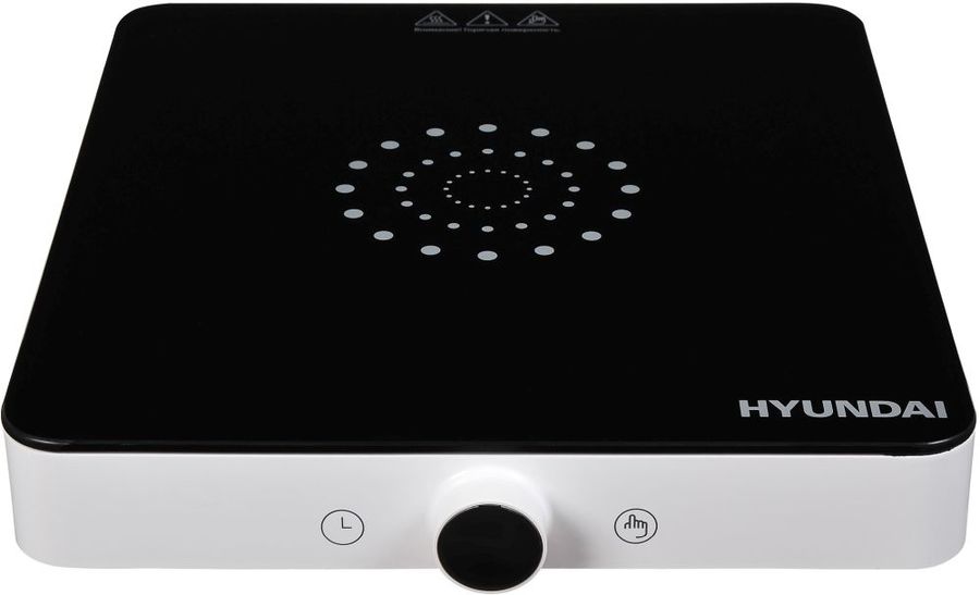Индукционная плитка Hyundai HYC-0105 белый — фотография 4