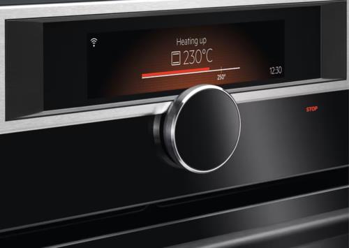 Электрический духовой шкаф AEG BSK988330M серебристый