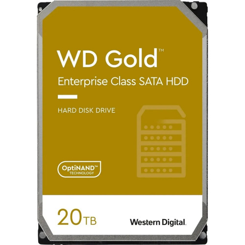HDD Western Digital WD202KRYZ Gold 3.5" 20TB SATA3, Cache 291MB, 7200 rpm