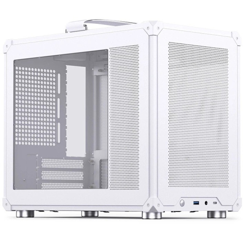 Корпус JONSBO C6 Max White без БП, mini-ITX, micro-ATX, белый