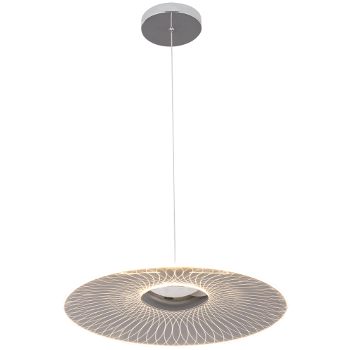 Подвес HIPER (H827-2) 8Вт LED 3000K chrome