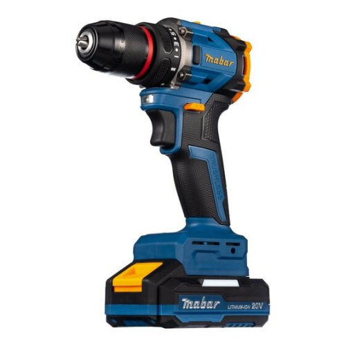 Дрель-шуруповерт MABAR 5502-МК-2.0АН ударная 1*12 new 2 АКБ + ЗУ