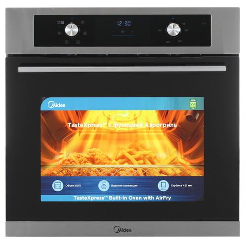 Электрический духовой шкаф Midea MO47003GX серебристый