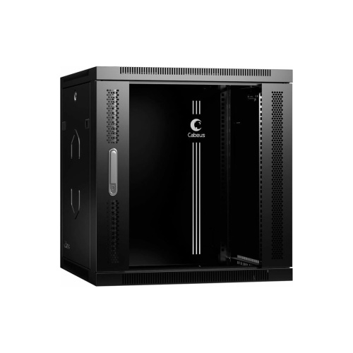 Шкаф коммутационный CABEUS SH-05F-12U60/60-R-BK