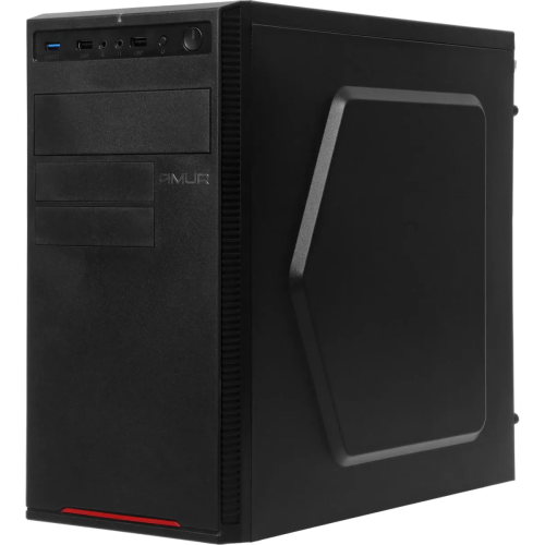 ПК AMUR Нарвал B7I21 (2147008) Intel Core i3 12100, DDR5 16ГБ, 512ГБ(SSD), Intel UHD Graphics 730, FreeDOS, черный