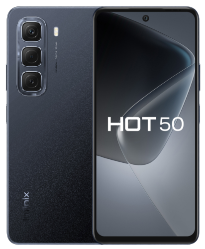 Смартфон Infinix Hot 50 6/256Гб Lte Черный