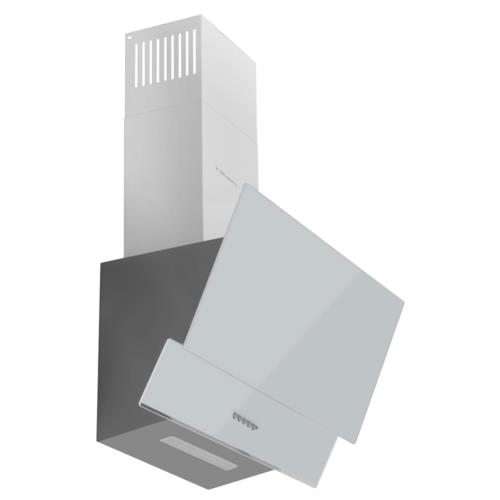 Вытяжка наклонная Delvento DLV61L белый/белый