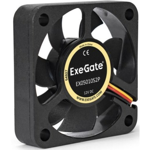 Вентилятор Exegate EX05010S2P EX283365RUS 50x50x10 мм, подшипник скольжения, 2pin, 4500RPM, 24dBA