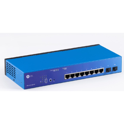 Коммутатор настраиваемый Т-Ком ТГК-121-8/2-2П/CLI 8x1Гбит/с 2SFP 8PoE 130W