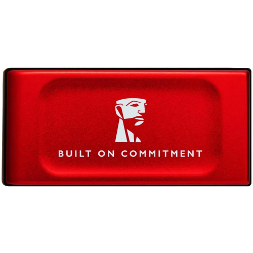 SSD Kingston XS1000 (SXS1000R/2000GA) 2TB, V-NAND, USB 3.2 Gen 2х2 Type-C R/W - 1050/1000 MB/s красный