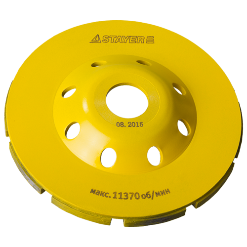 Чашка по бетону Stayer 33381-125 d125мм (УШМ)