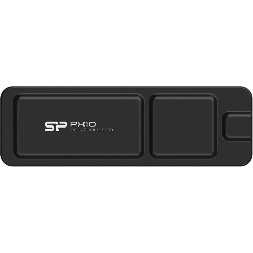 SSD Silicon Power PX10 SP040TBPSDPX10CK, 4Tb External, USB TypeC 3.2, Черный, read/write 1050/1050 Mb/s
