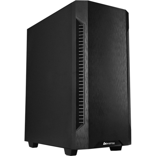 Корпус Chieftec Elox case (AS-01B-OP) ATX, Black, 2xUSB3.2 Gen1 + 1x USB2.0