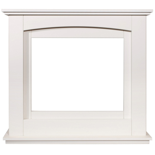 Портал каминный из МДФ RealFlame Canada 25,5 белый, с подсветкой