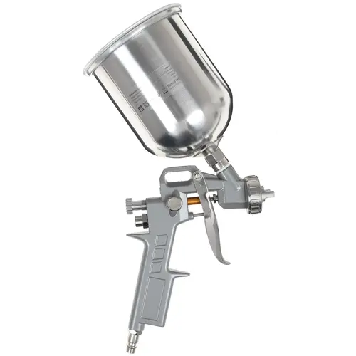 Краскопульт MATRIX 57315 с верхним бачком v-1.0л + сопла