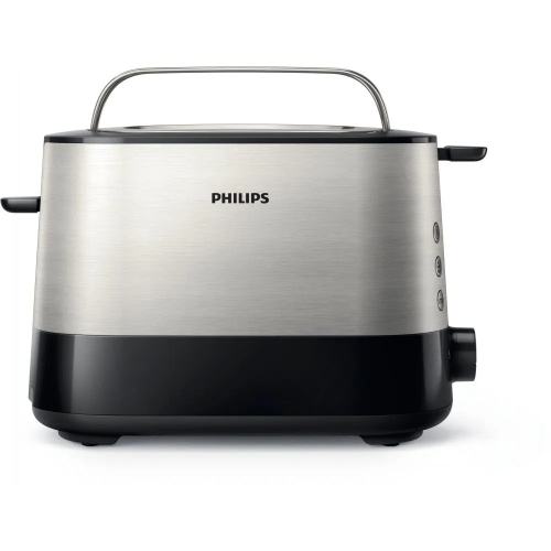 Тостер Philips HD2637/90 черный/серебристый