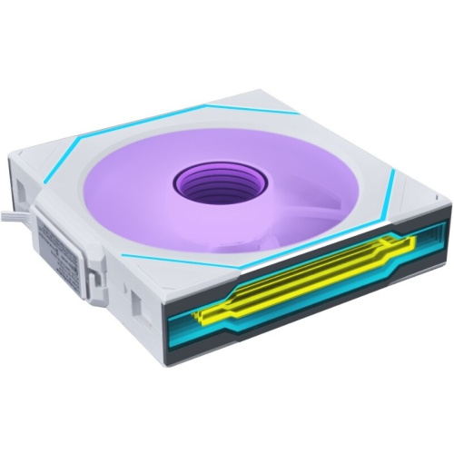 Вентилятор Lian Li Uni Fan SL-INF Wireless 120 (G99.12SLIN1W1W.R0) / 12SLIN1W1W White / 120x122,1x25мм (PWM, ARGB, 2300 об/мин (Max.), 29,2dBa)