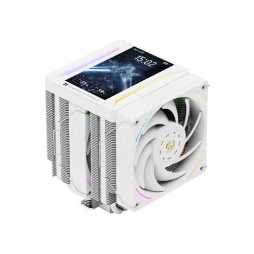 Кулер Thermalright Peerless Assassin Vision 120 Max ARGB White LGA115X/1200/1700/1851AM4/AM5 (Dual Tower, 2x120mm ARGB PWM Fan, медное основание, 6 т