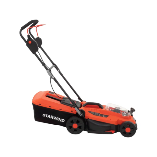 Газонокосилка StarWind SBL-330-4.4, 4Ач, с 2 АКБ, с ЗУ
