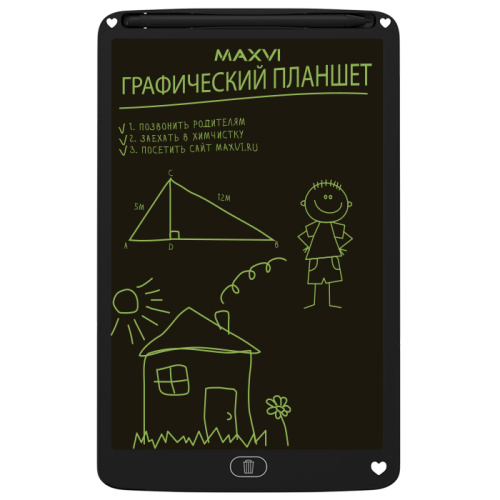 Графический планшет Maxvi MGT-03 black